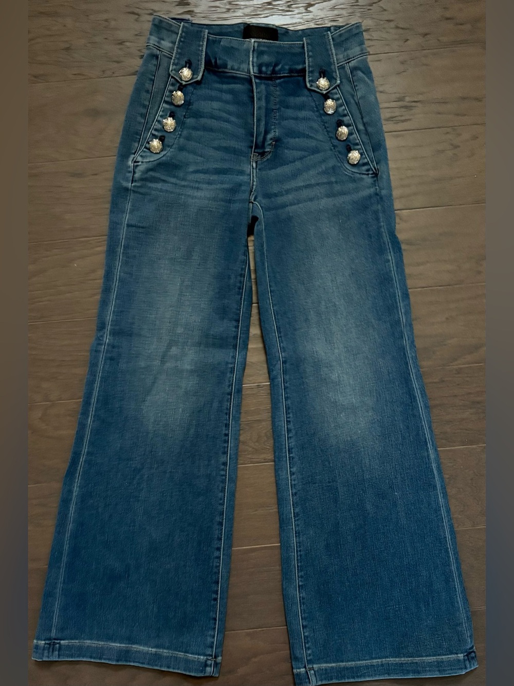 White House Black Market High-Rise Wide-Leg Women's Jeans Sailor Style-2S-NWT